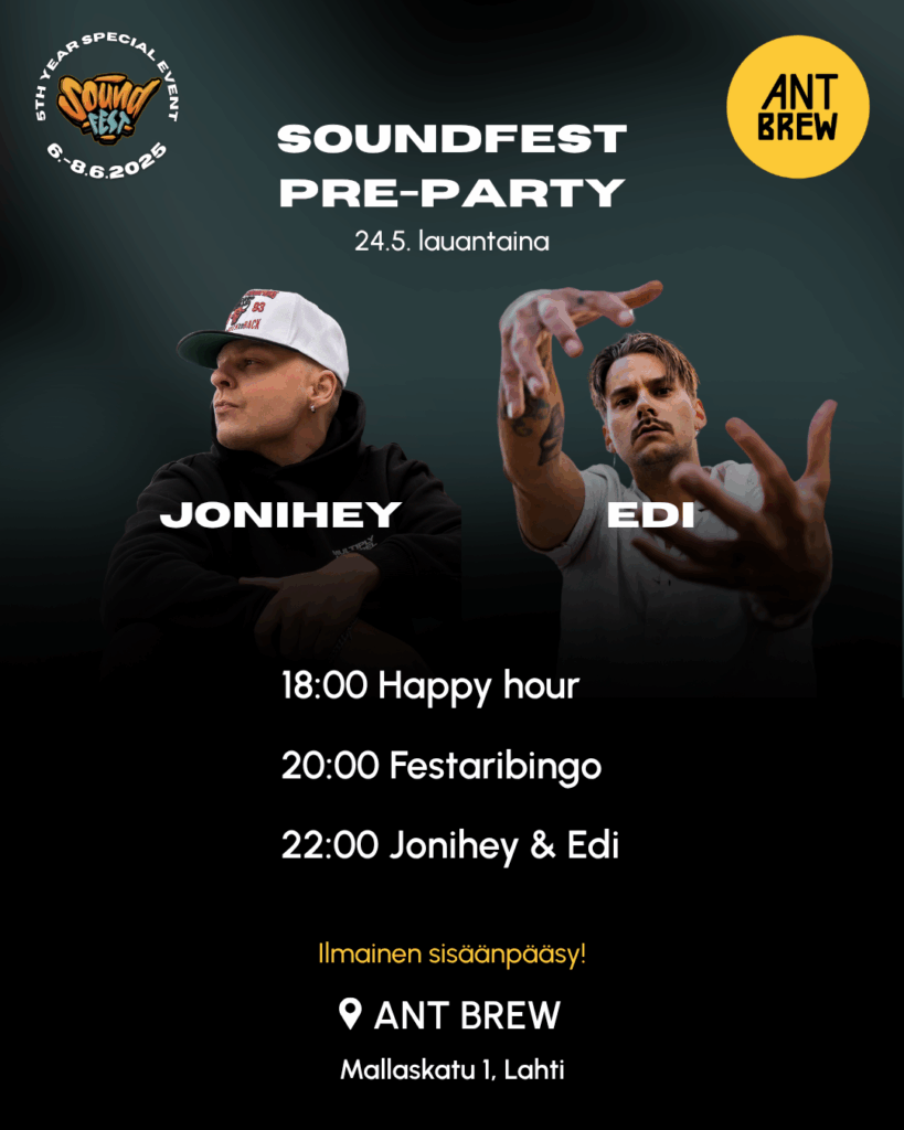SOUND FEST PRE-PARTY